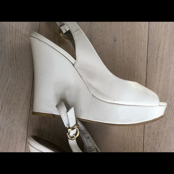 Hotic  high heel white shoes - Picture 4 of 8